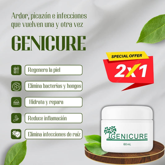 Crema  Genicure: La Fórmula Más Poderosa Contra Infecciones Genitales